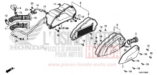 AIR CLEANER SH125ADL de 2020